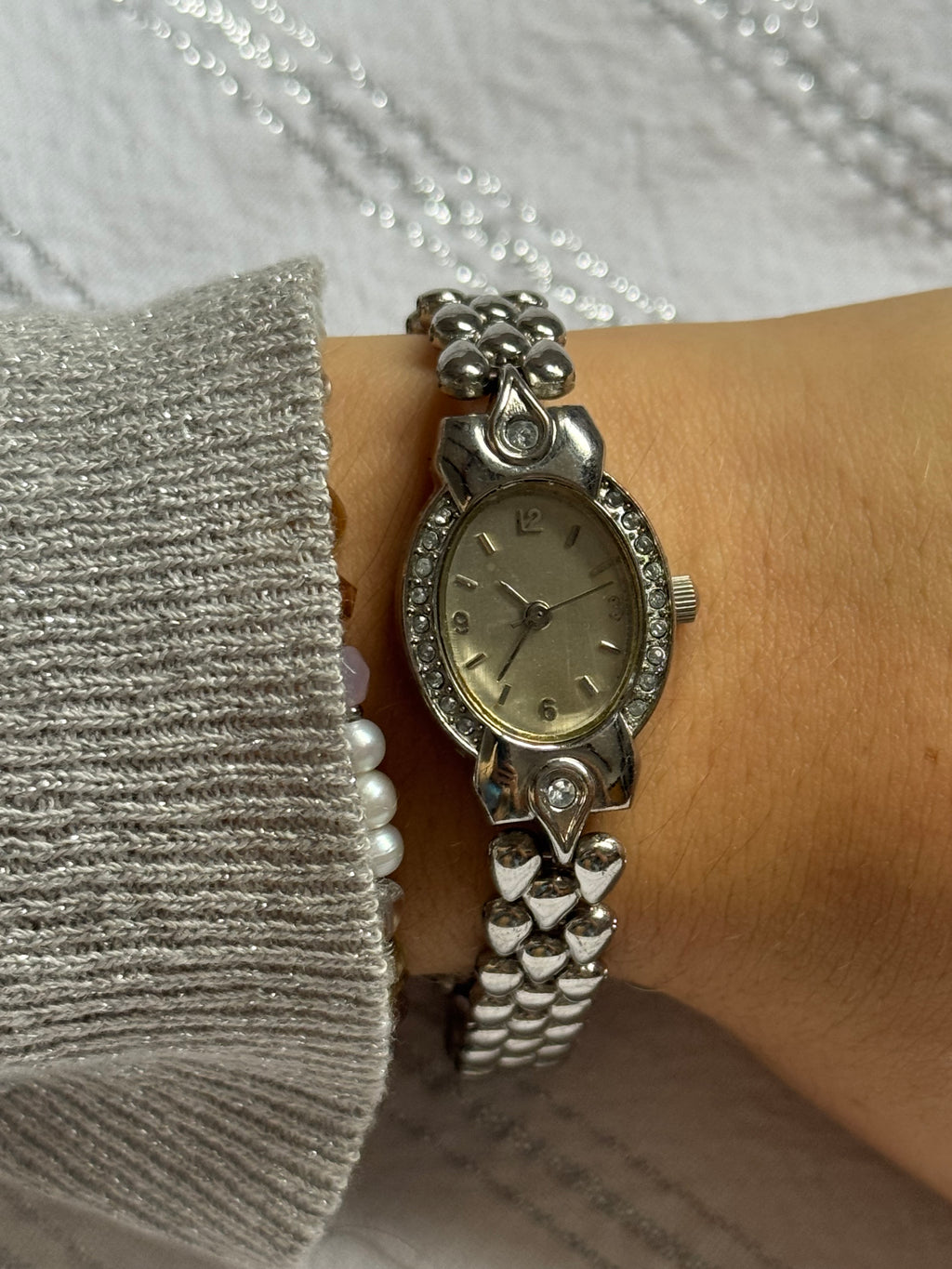Cute Silver Watch!