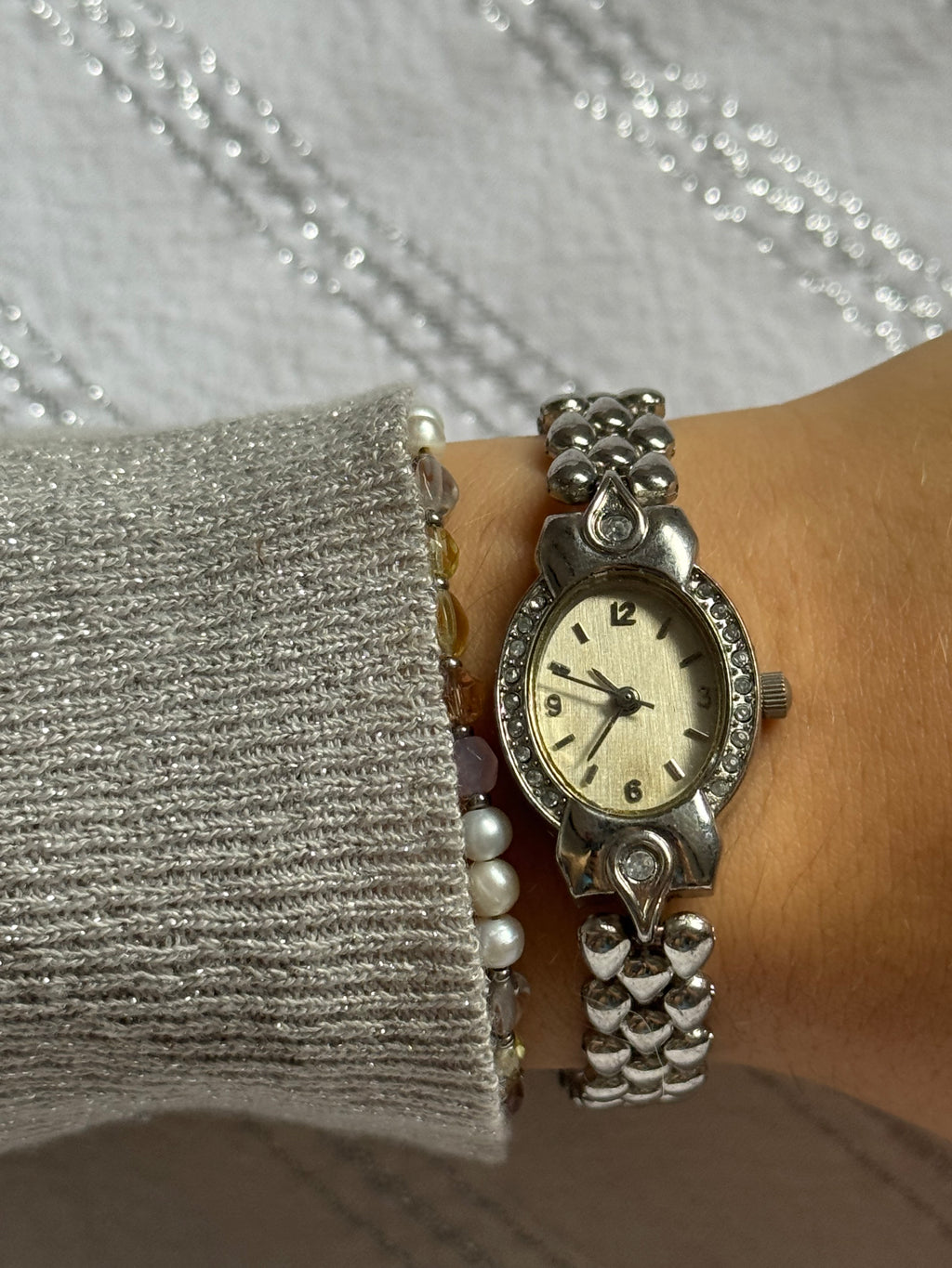 Cute Silver Watch!
