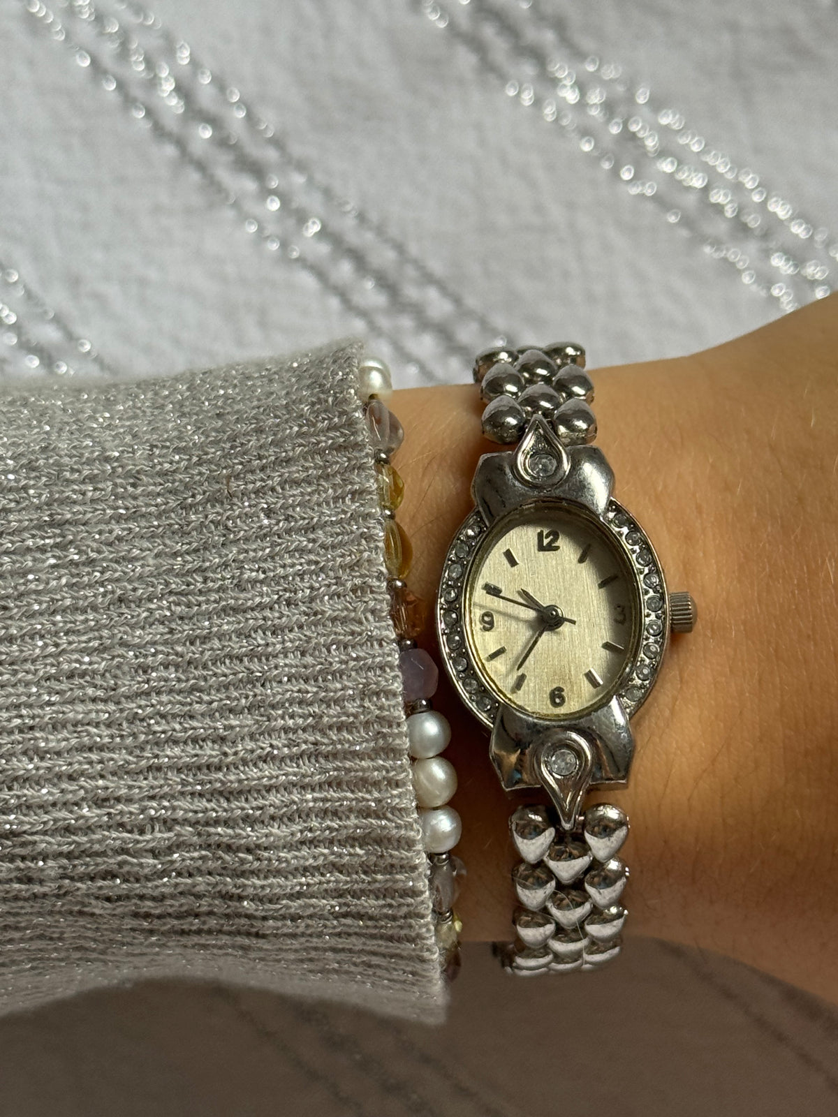 Cute Silver Watch!