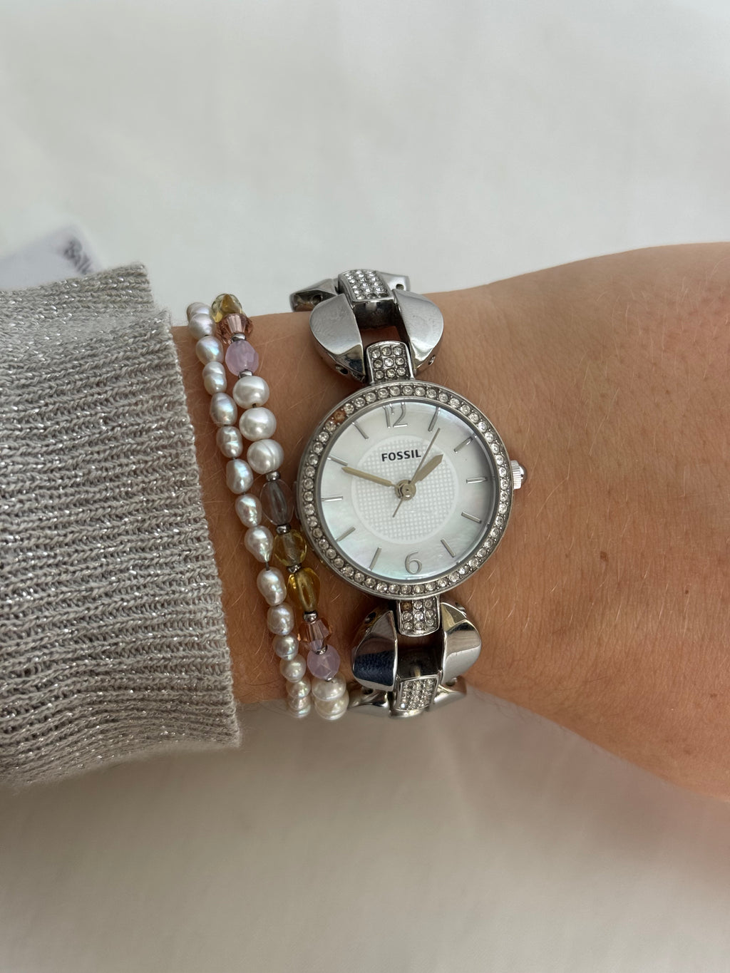 Fossil - Diamantés Bezel!