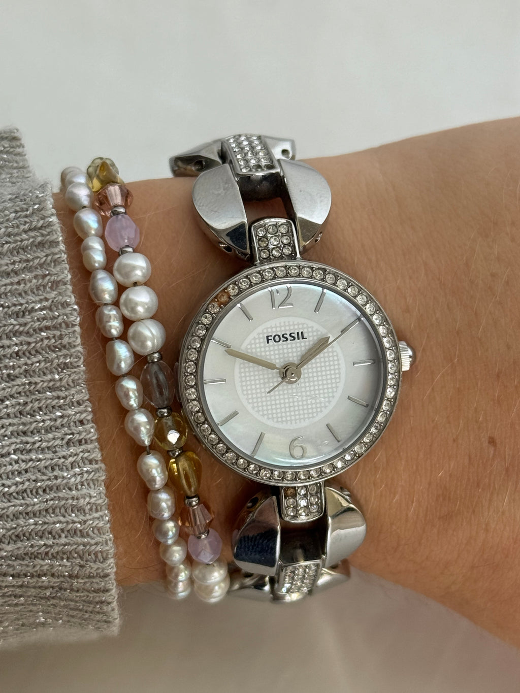 Fossil - Diamantés Bezel!