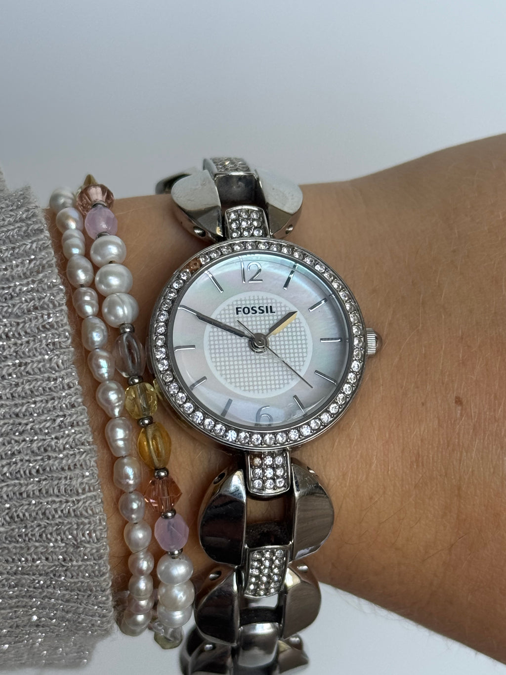 Fossil - Diamantés Bezel!