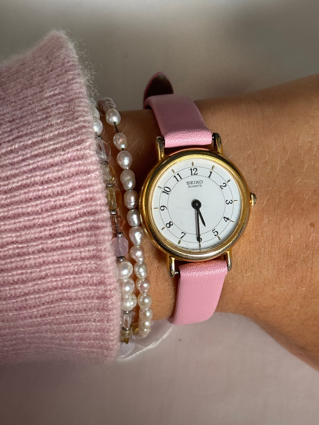 Cutest Pink Strap Seiko!