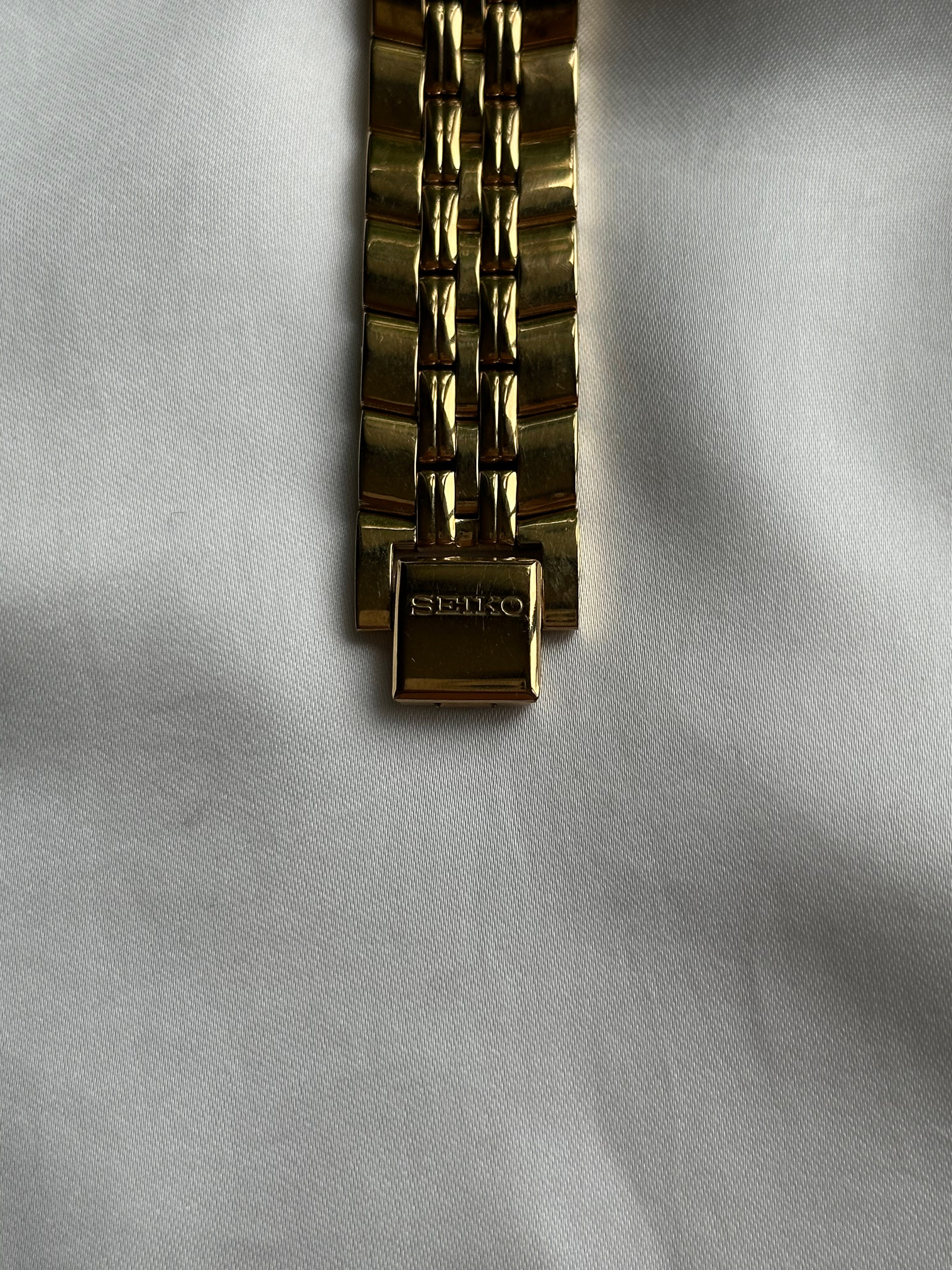Seiko Day Date Gold Tone